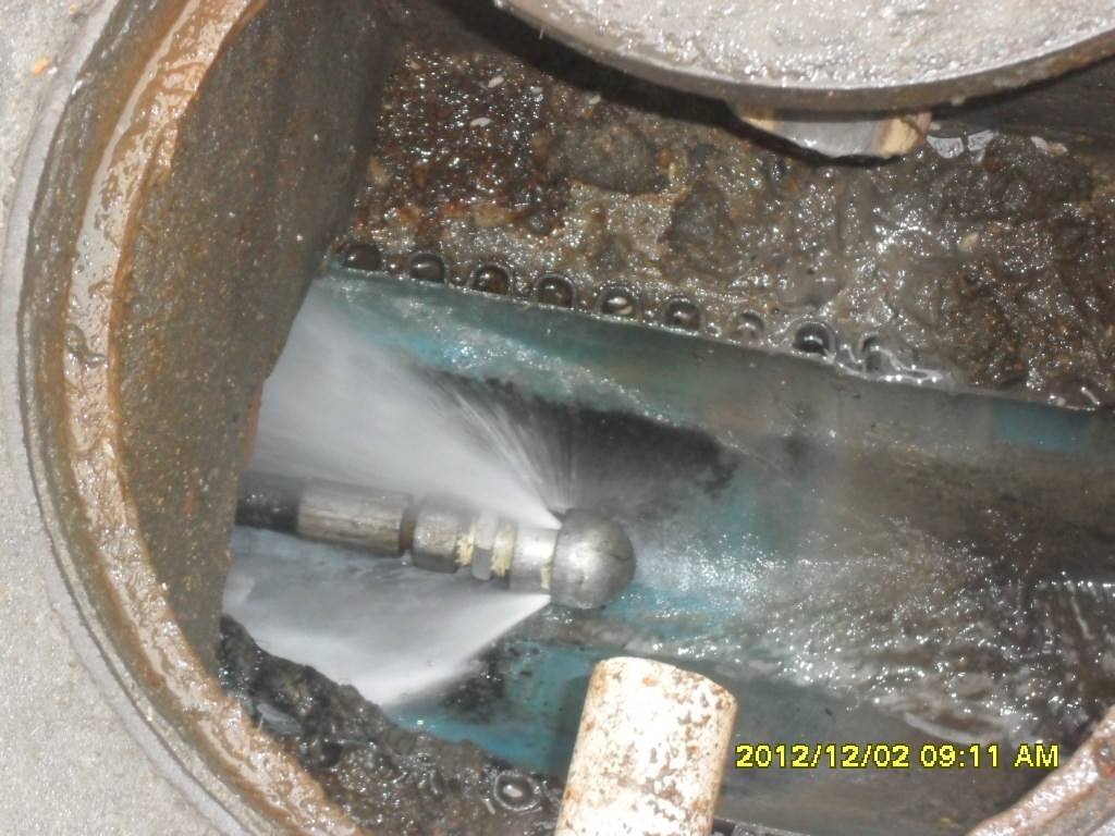 长丰镇污水管道高压清洗